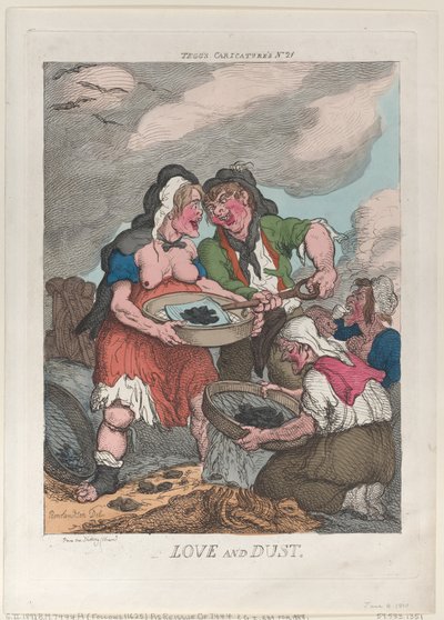 Amor y polvo de Thomas Rowlandson