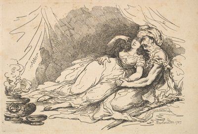 Amor en el Este de Thomas Rowlandson