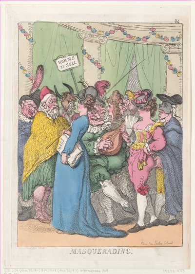 Mascarada de Thomas Rowlandson