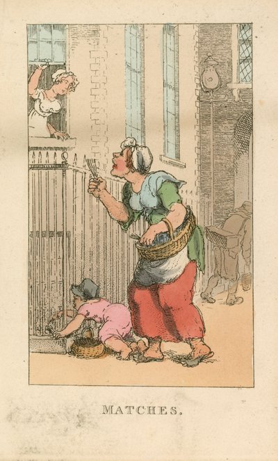Cerillas de Thomas Rowlandson