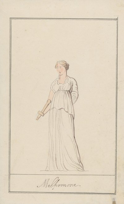 Melpómene de Thomas Rowlandson