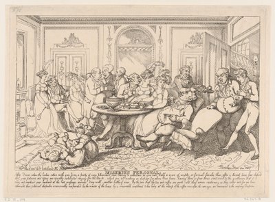 Miserias personales, 12 de junio de 1807 de Thomas Rowlandson