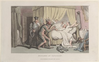 Errores en Cavaillon, del Diario de Viajes Sentimentales en el Sur de Thomas Rowlandson