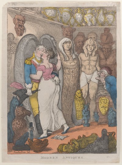 Antigüedades modernas, 1811 de Thomas Rowlandson