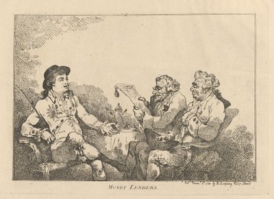Prestamistas de Thomas Rowlandson