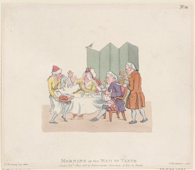Mañana, o, el hombre de gusto de Thomas Rowlandson