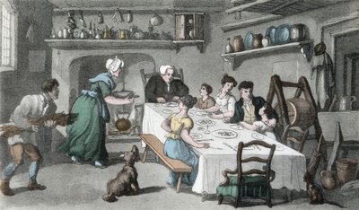 La primera visita del Sr. Burchell, ilustración de 