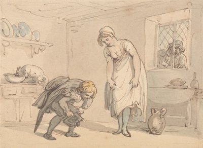 Zapatos nuevos de Thomas Rowlandson