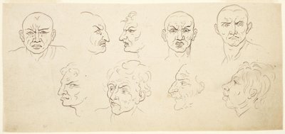 Nueve caricaturas de Thomas Rowlandson
