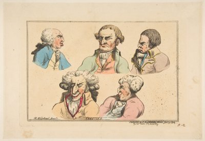 Rarezas, enero 1794 de Thomas Rowlandson