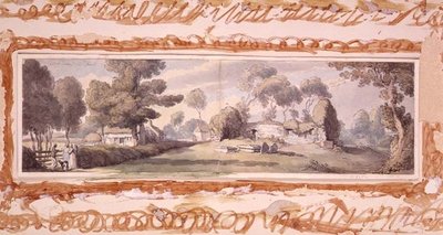 Iglesia Vieja, Newtown, Isla de Wight de Thomas Rowlandson