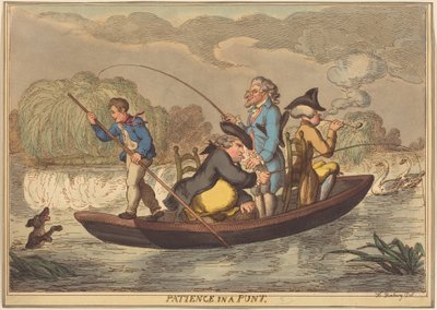 Paciencia en un punt de Thomas Rowlandson