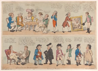 Imágenes de prejuicio, 4 de junio de 1800 de Thomas Rowlandson
