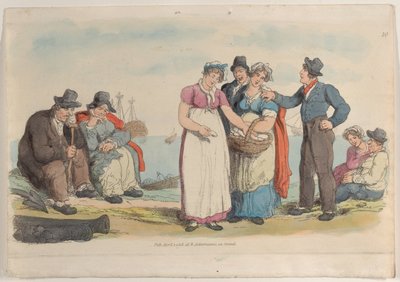 Placa 10, de World in Miniature, 1816 de Thomas Rowlandson