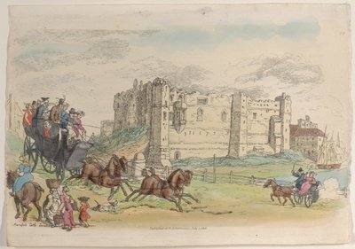 Placa 22, del Mundo en Miniatura de Thomas Rowlandson