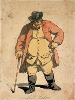 Retrato de Joseph Boden, c.1806-11 de Thomas Rowlandson