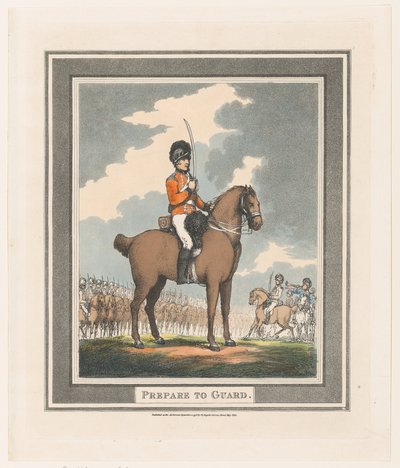 Prepararse para Guardar de Thomas Rowlandson