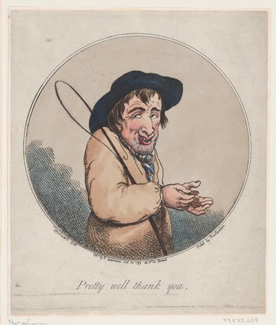 Bastante bien, gracias, 20 de octubre de 1799 de Thomas Rowlandson