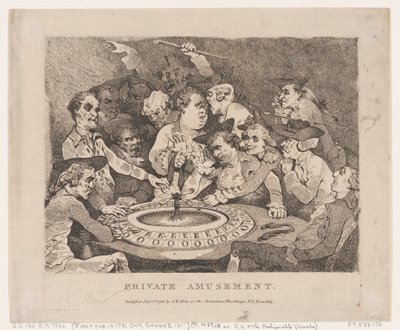 Diversión privada de Thomas Rowlandson