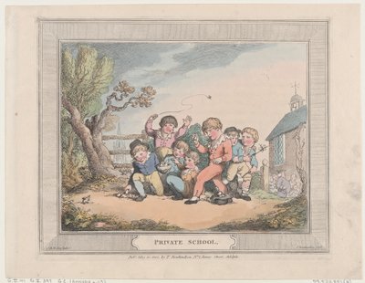 Escuela Privada, 10 de mayo de 1802 de Thomas Rowlandson