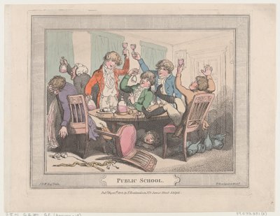 Escuela pública de Thomas Rowlandson