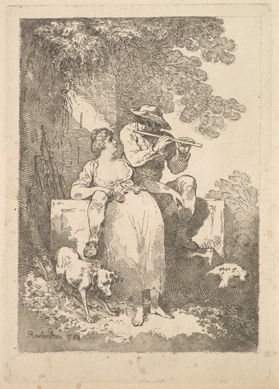 Descanso del trabajo en días soleados de Thomas Rowlandson