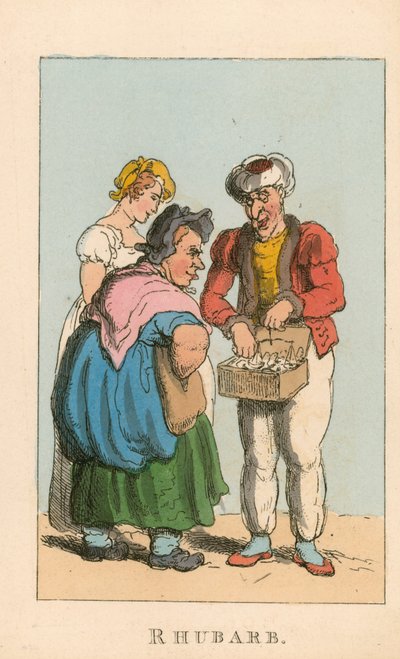 Ruibarbo de Thomas Rowlandson