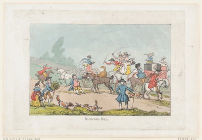 Richmond Hill de Thomas Rowlandson