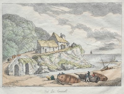 Bocetos de Rowlandson de la naturaleza: West Loo, Cornwall de Thomas Rowlandson