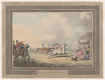 Saliendo del Curso, 1 de enero de 1799 de Thomas Rowlandson