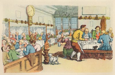 Escena en una cafetería, 1788 de Thomas Rowlandson