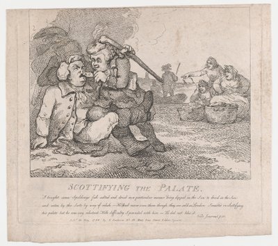 Bellezas pintorescas de Boswell, Parte la Primera, 30 de mayo, 1786 de Thomas Rowlandson