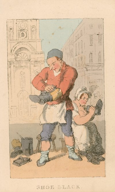 Lustrabotas de Thomas Rowlandson