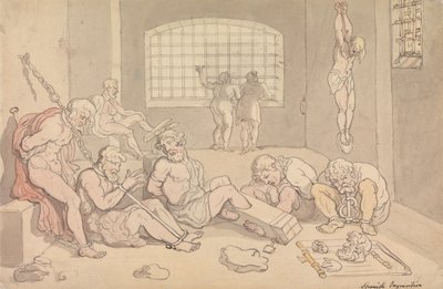 Inquisición española de Thomas Rowlandson