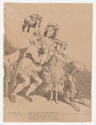 Alegato especial, marzo de 1780 de Thomas Rowlandson