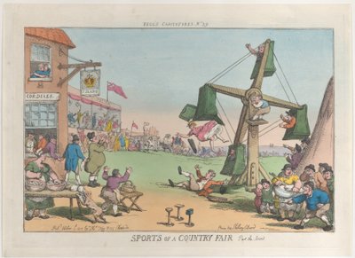 Deportes de una feria rural, Parte la Segunda, 5 de octubre de 1810 de Thomas Rowlandson
