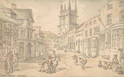 St. Austle, Cornualles, 1780-1827 de Thomas Rowlandson