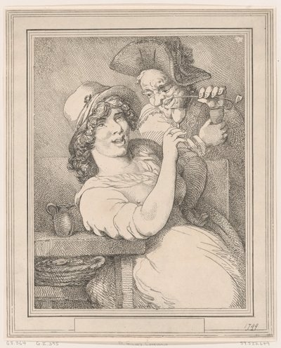 Cortejo de San Giles, 1799 de Thomas Rowlandson