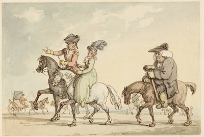 Estudio para Comodidades del Baño de Thomas Rowlandson