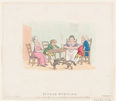 Domingo por la noche, 21 de mayo de 1803 de Thomas Rowlandson