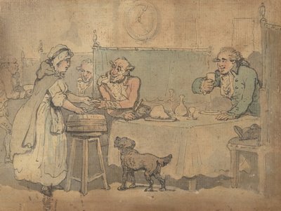 Escena de Taberna de Thomas Rowlandson