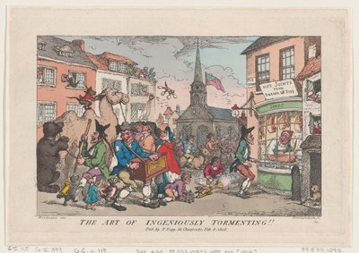 El arte de atormentar ingeniosamente de Thomas Rowlandson