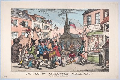 El Arte de Torturar Ingeniosamente, 8 de febrero de 1808 de Thomas Rowlandson