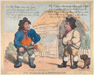 Las Bendiciones de la Asociación, 28 de julio de 1805 de Thomas Rowlandson