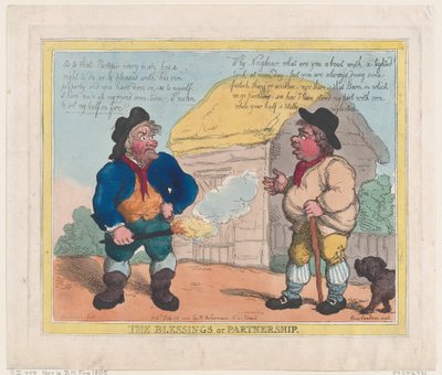 Las Bendiciones de la Sociedad, 28 de julio de 1805 de Thomas Rowlandson