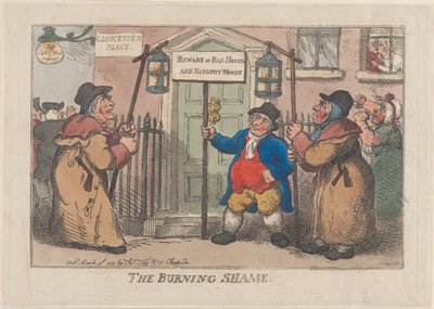 La vergüenza ardiente de Thomas Rowlandson