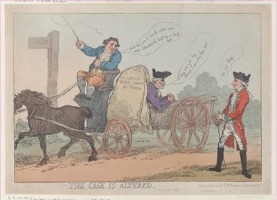 El caso ha cambiado, [29 de abril de 1784], republicado de Thomas Rowlandson