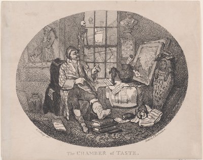 La Cámara del Gusto, ca. 1785 de Thomas Rowlandson
