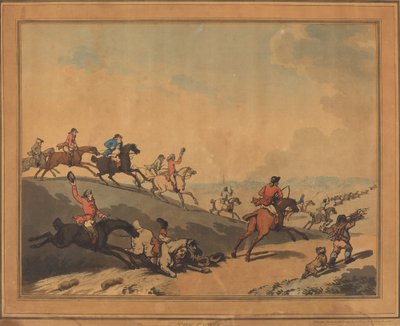 La caza de Thomas Rowlandson