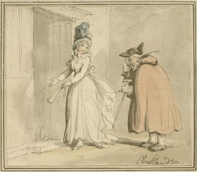 La cortesana de Thomas Rowlandson